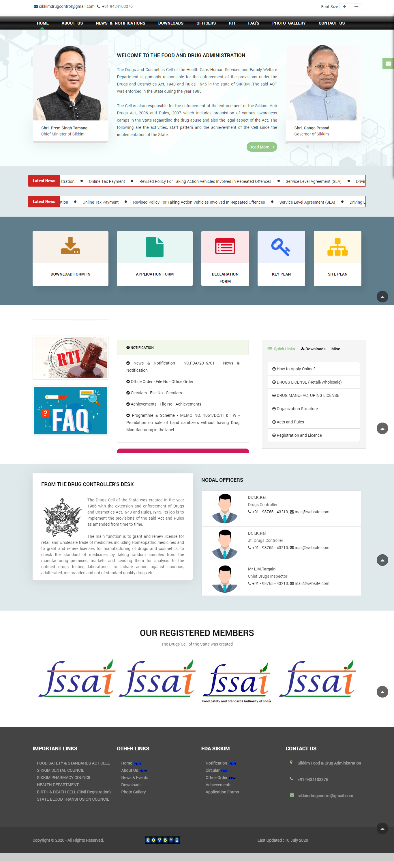 FOOD & DRUG ADMINISTRATION